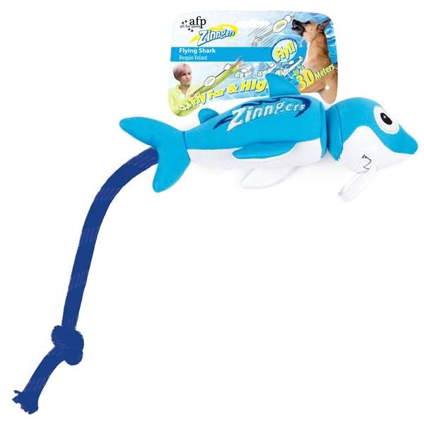 All for Paws Chill Out Zinngers Haifisch mit Schleuder